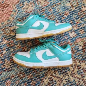 Nike dunk low Teal Zeal